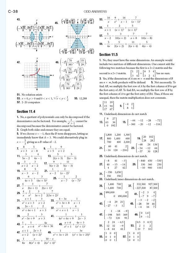 Algebra and Trigonometry - 